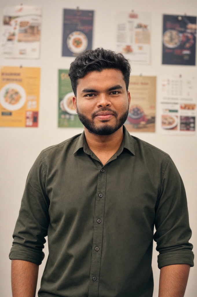 Portrait of Fakhar Uddin